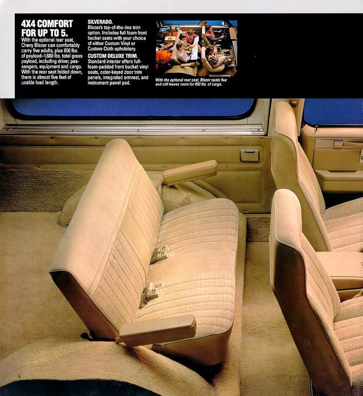 1984 Chevrolet Blazer Brochure Page 4